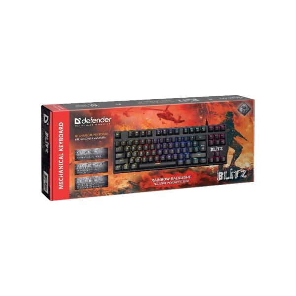 Tastatura Defender Blitz GK-240L Mehanička
